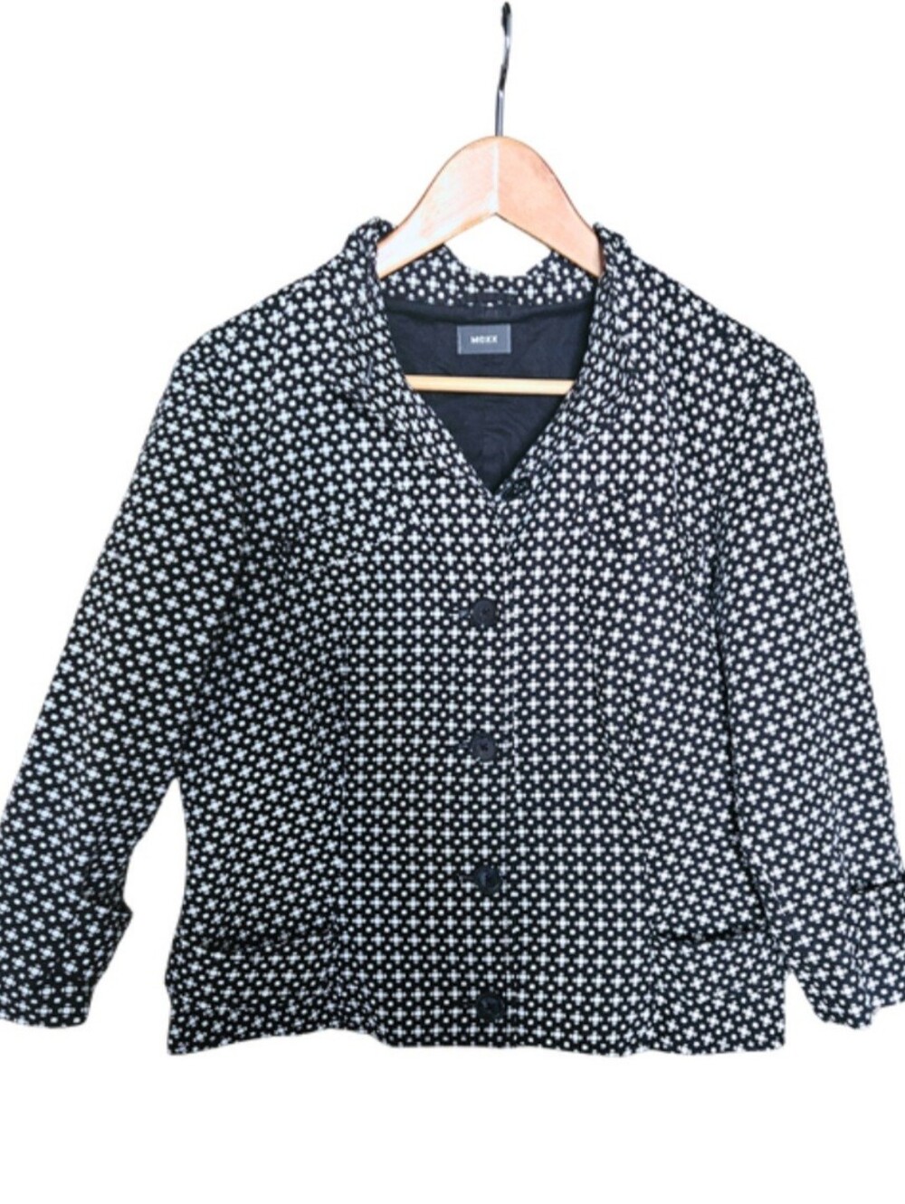 Mexx Geometric Blazer in Black & White♟️